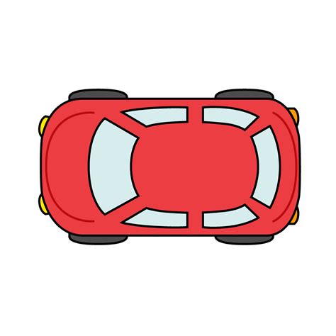 無料ダウンロード 車 イラスト 上から Png 591269