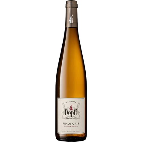 Dopff Au Moulin 2018 Pinot Gris Domaine Familial Alsace AOP Halbtrocken