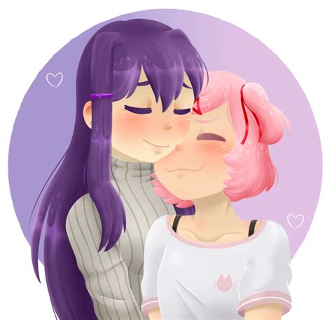 Natsuki Seems To Be Very Happy Being Princess Carried By Yuri By Chelseastory On Deviantart