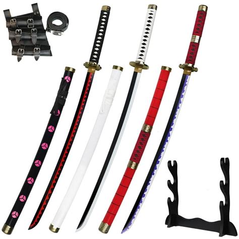 41 Inches Roronoa Zoro Sword Cosplay With Belt And Holder Wado