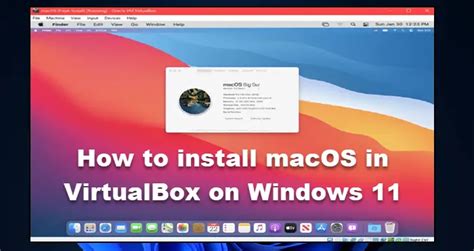 C Mo Instalar Macos En Virtualbox En Windows