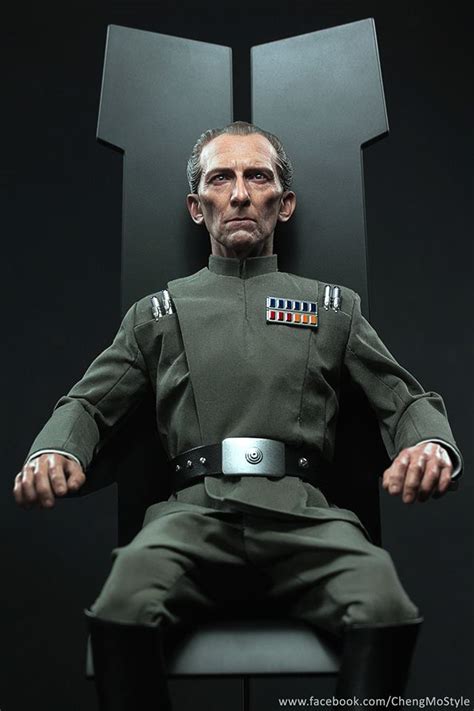 Hot Toys Grand Moff Tarkin Darth Vader Star Wars Sixth Scale Figure Mintinbox