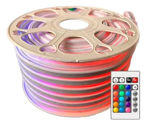 Tira Neon Flex Rgb Metros Seccionable Colores Hee En Venta En