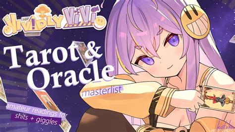 Vivi Radioactive Vtuber On Twitter Tarot Oracle Masterlist