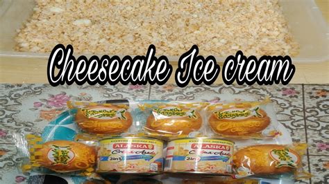 2 Ingredients Only Lemon Square Cheesecake Ice Cream Youtube