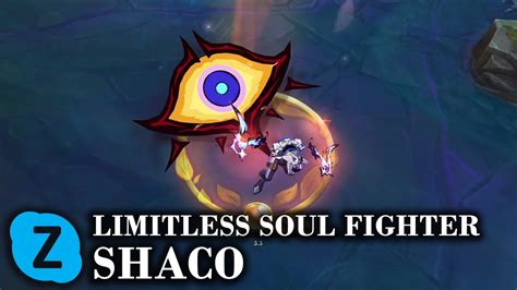 Limitless Soul Fighter Shaco Chroma Lol Skin Spotlight Pre Release Youtube