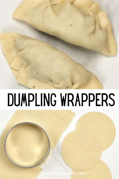 How To Make Dumpling Wrappers Potsticker Wonton Gyoza