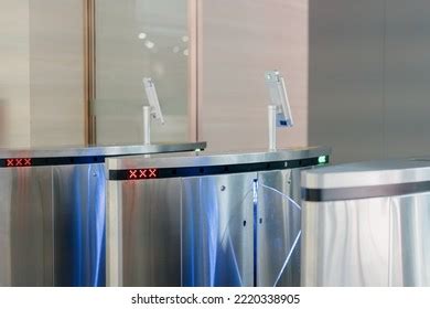 Security Gate Modern Office Building Stock Photo 2220338905 | Shutterstock