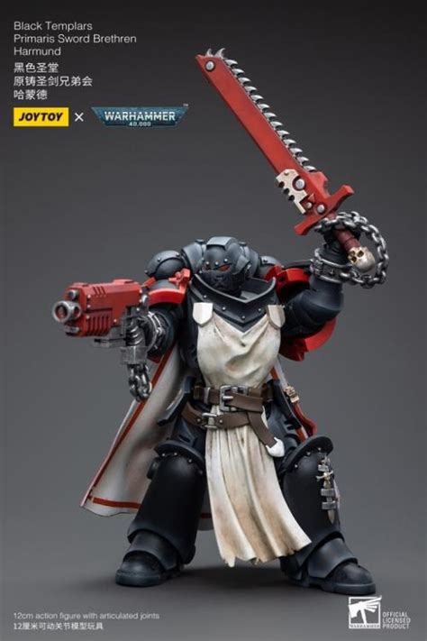 Warhammer K Black Templars Primaris Sword Brethren Harmund Scale