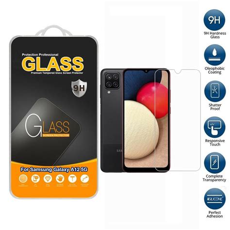 For Samsung Galaxy A12 Tempered Glass Screen Protector Ebay