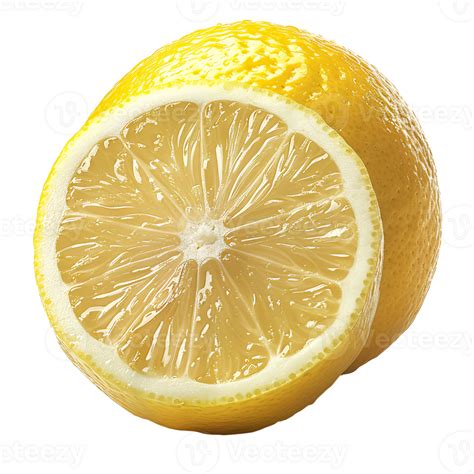 Fresh Ripe Yellow Lemon Lemon Citrus Fruit Top View Isolated Lemon Flat Lay Organic Fruit