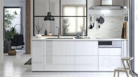 Ringhult High Gloss White Kitchen Ikea