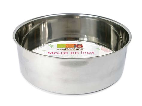 Moule Inox Rond 18 Cm Scrapcooking La Belle Vie Courses En Ligne