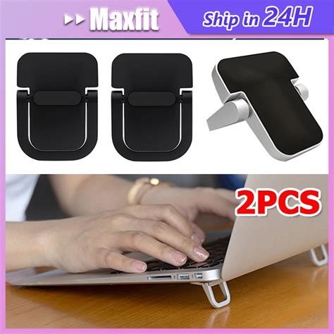 Jual Pcs Slim Laptop Stand Holder Bracket Kaki Laptop Notebook