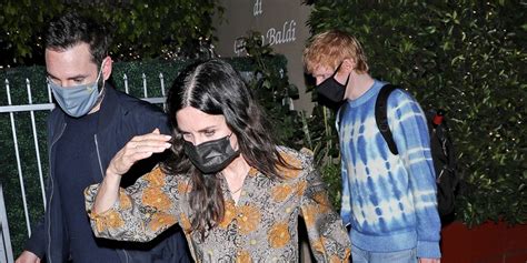 Ed Sheeran Joins Courteney Cox & Johnny McDaid For Dinner in LA ...