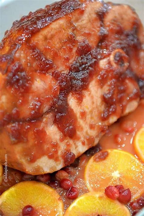 Cranberry Orange Glazed Ham Recipe Add A Pinch