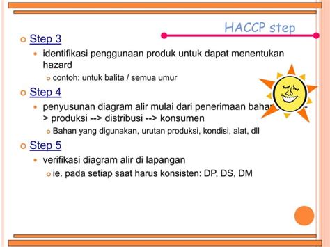 HACCP With Bagoes Soehariadji Ppt