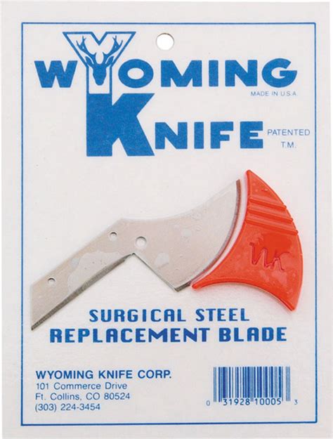 Wyoming Knife The Original and Big Wyoming Skinner Replacement Blade ...