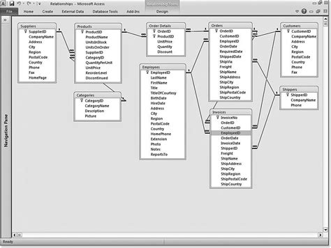 Ms Access Invoice Database Invoice Template Ideas | Design throughout ...