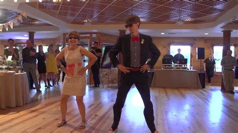 Mother And Son Perform Epic Wedding Dance Youtube