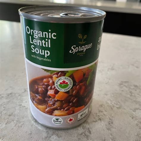 Sprague Organic Lentil Soup Review Abillion