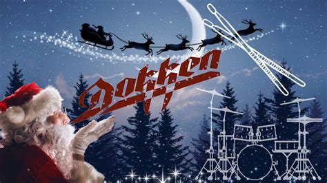 Dokken Santa Klaus Is Coming To Town Drums Cover Youtube