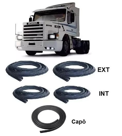 Jogo De Borracha De Porta Scania 112 113 Frete grátis