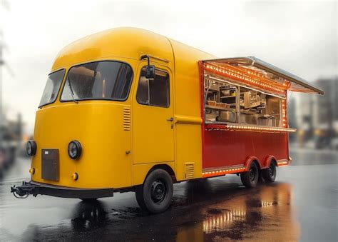 73 000 Yellow Food Truck Pictures