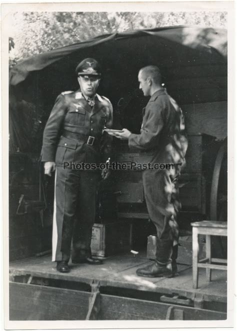 Generalfeldmarschall Kesselring An Der Feldk Che Beim Ii Fliegerkorps