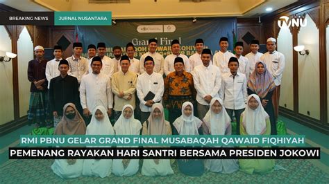 Rmi Pbnu Gelar Grand Final Musabaqah Qawaid Fiqhiyah Youtube