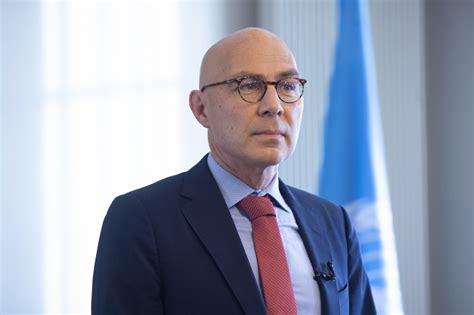 Arrival of new UN Human Rights High Commissioner Volker Türk at Palais