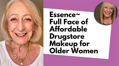 Essence Full Face Of Affordable Drugstore Makeup For Older Women