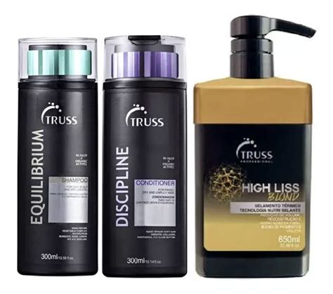 Kit Truss Equilibrium Discipline Blond Trio Produtos Parcelamento