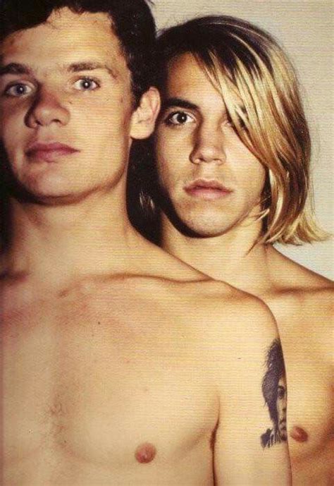 A Teenage Flea And Anthony Kiedis Of The Red Hot Chili Peppers Anthony Kiedis Anthony