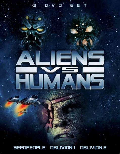 Feature Film · Aliens Vs Humans 3 Pack Set Dvd Region 1 2016