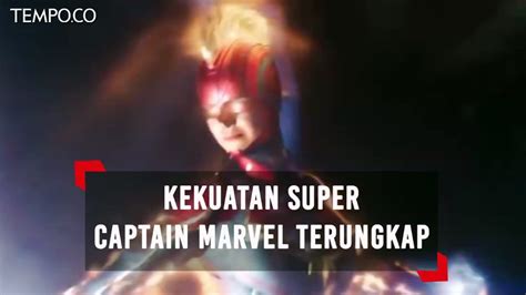 Trailer Kedua Rilis Kekuatan Super Captain Marvel Diperlihatkan