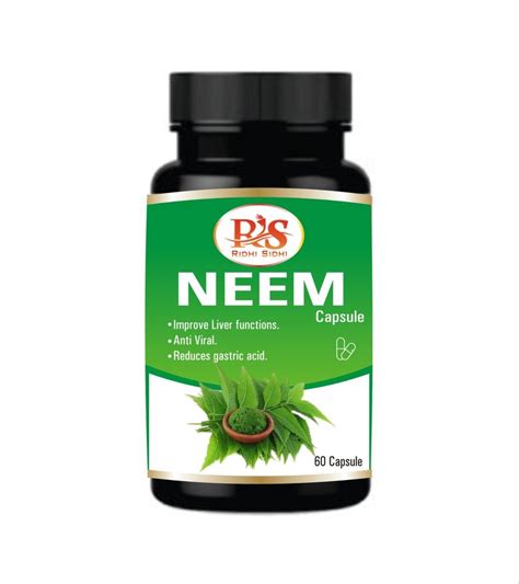 Herbal Neem Capsules At Rs 350 Bottle Neem Capsule In Jaipur Id