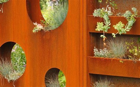 Id Es Sympas Pour Int Grer L Acier Corten Dans Votre Jardin Acier