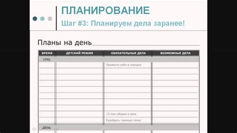 Флаймама: Планирование недели и дня (из тренинга "1+5 шагов к порядку с ...