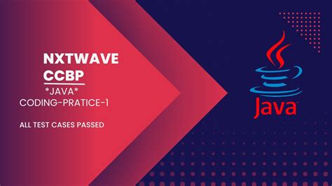 Java Coding Practice Nxtwave Ccbp Full Stack Development