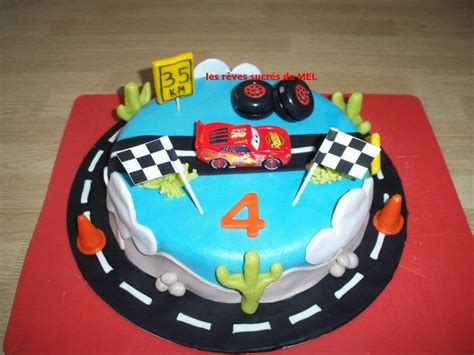 Gateau Cars Anniversaire Joyeux Anniversaire