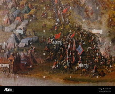 Battle of Vienna (1683) (detail).. between 1690 and 1710. Martin Battle ...