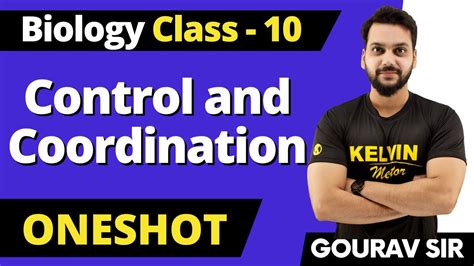 Control And Coordination Class One Shot Cbse Class Biology