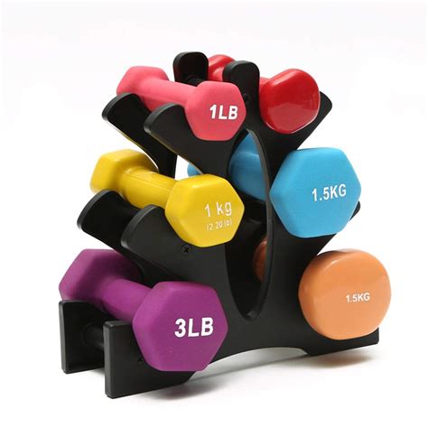 Buy HiFuture 3 Tier Dumbbell Storage Rack Stand Hand Weight Tower PVC