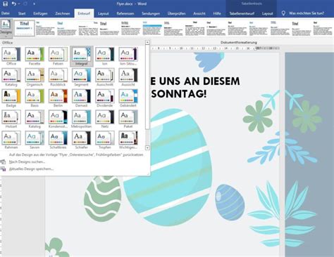 Flyer In Word Erstellen Schnellüberblick Der Wichtigsten Schritte