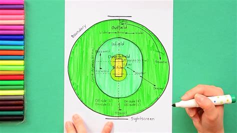 Cricket Field Dimensions Layout