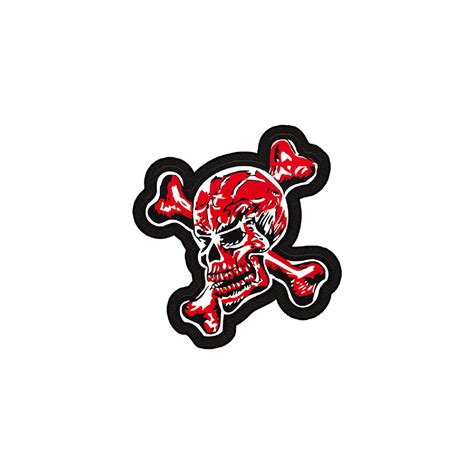 Red Skull Embroidered Patch Duff Mckagan Official Store