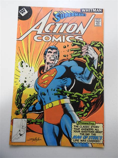 Action Comics Whitman Variant Fn Condition Comic Books