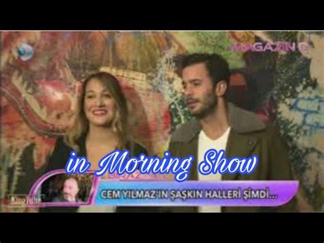 Baris Arduc With Wife Gupse Ozay In Morning Show Turkish Celebrities