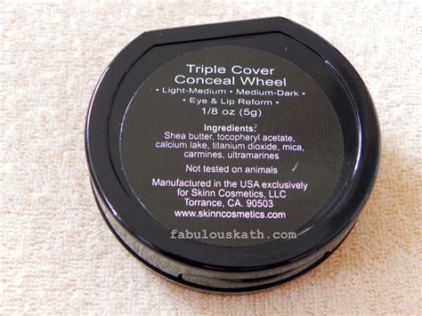 Skinn Cosmetics | James Dimitri Triple Cover Conceal Wheel - thefabzilla